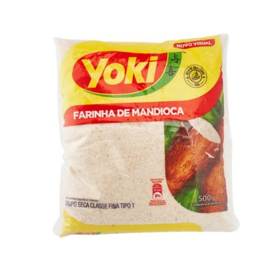 Yoki Harina de Mandioca Cruda 500gs.