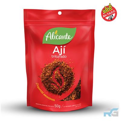 Aji Triturado Alicante 50 gr.