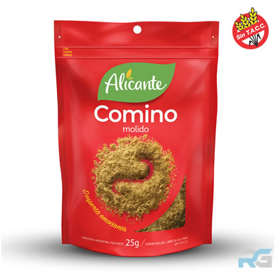 Comino Molido Alicante x 25 gr