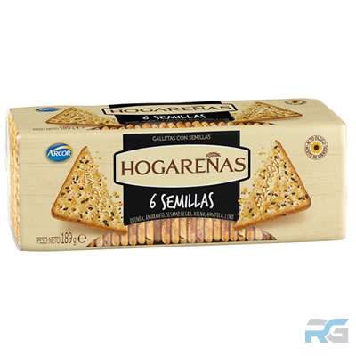 Hogarenas 6 semillas 189 gr