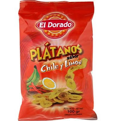 Platanitos Chile y Limon 100 gr