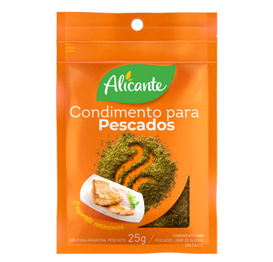 Condimento Para Pescado 25 gr