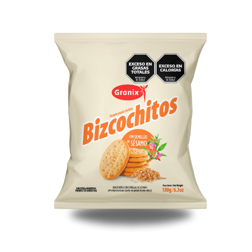 Bizcochitos Granix semillas de Sésamo 180 gr